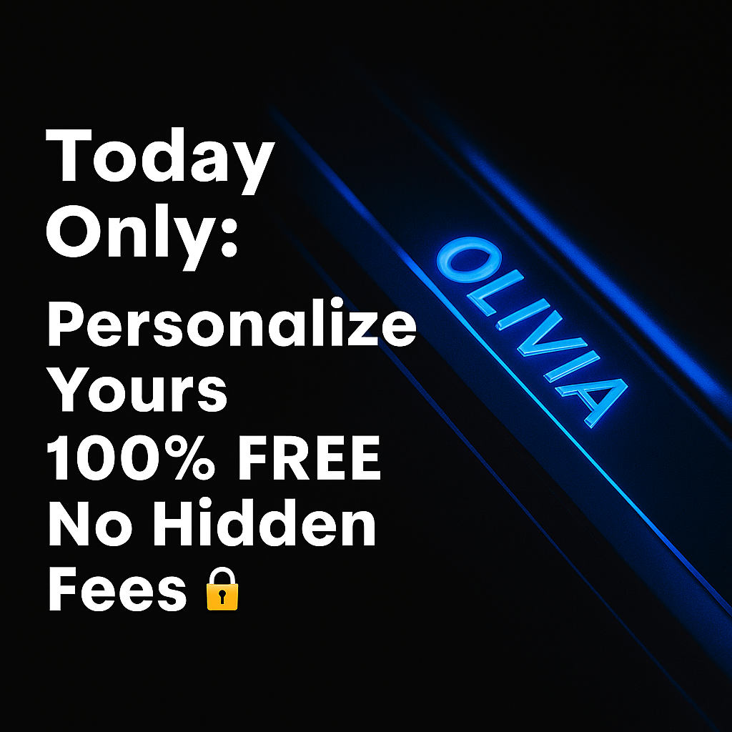 ¡Only today! Free customization